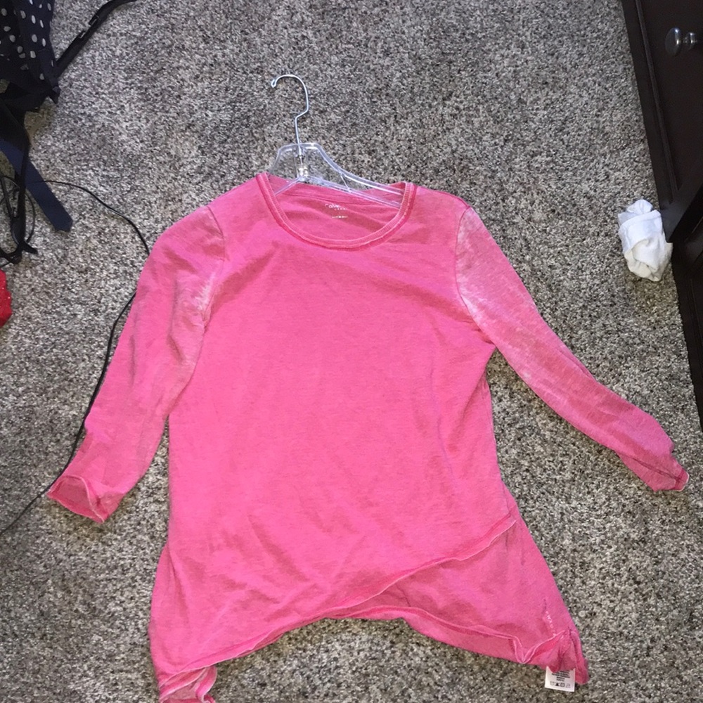 Small pink Calvin Kline workout top